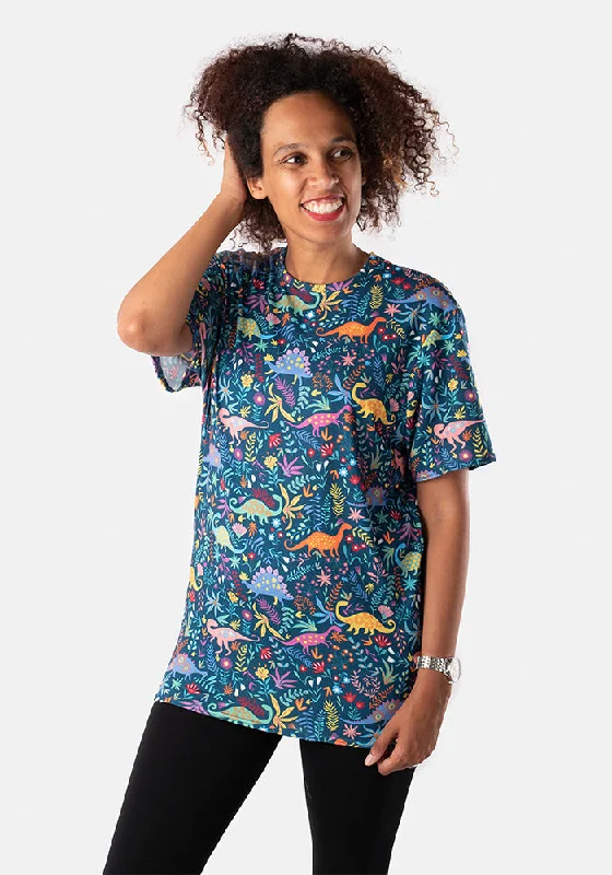 Fantastic Offers Miasaura Dinosaur Print Unisex Adults T-Shirt