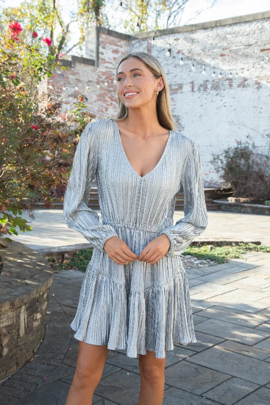 Daily Deals Kara Dress, Gunmetal | Steve Madden