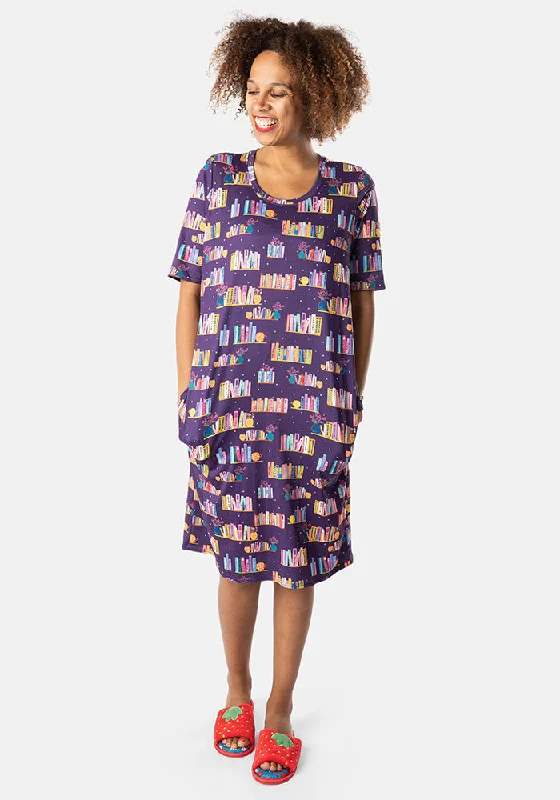 Can't Miss Carina Books Print Nightshirt
