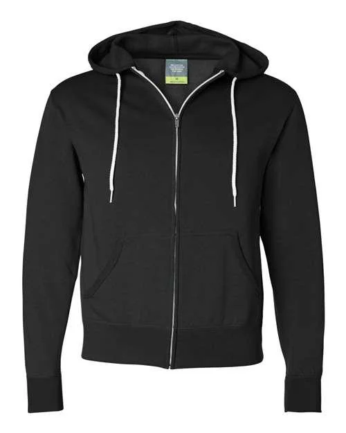 Midnight Sale Independent Trading Co. Lightweight Full-Zip Hooded Sweatshirt AFX90UNZ