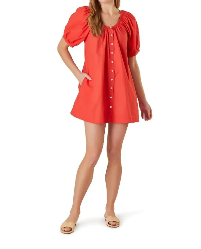 Discount Deals Day Dress In Red