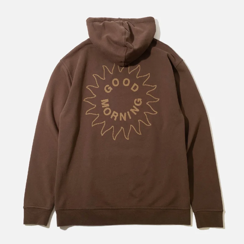 Bargain Prices Sun Logo Hoodie - Chocolate