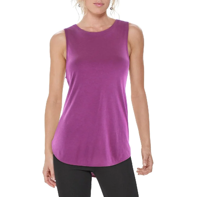 Discount Deals Cotton for Body Womens Curve Hem Active Tank Top
