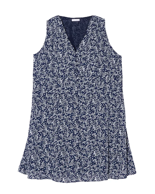 Lowest Price Indianapolis A-Line Dress | Navy / White