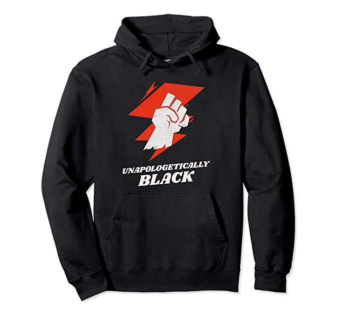 Customer Appreciation Sale Unapologetically Black Fist Hoodie