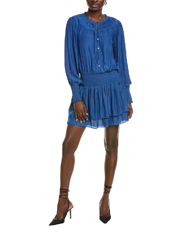 Anniversary Sale Ramy Brook   Clarinda Drop-Waist Mini Dress