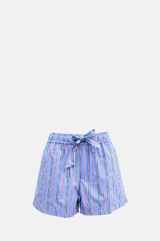 Limited Time Offer Krissy PJ Boxer Bold Blue Stripe