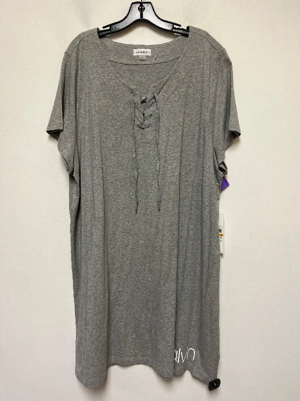 New Deals Dress Casual Midi By Calvin Klein  Size: 3x