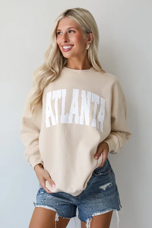 Get It Before It’s Gone Cream Atlanta Sweatshirt