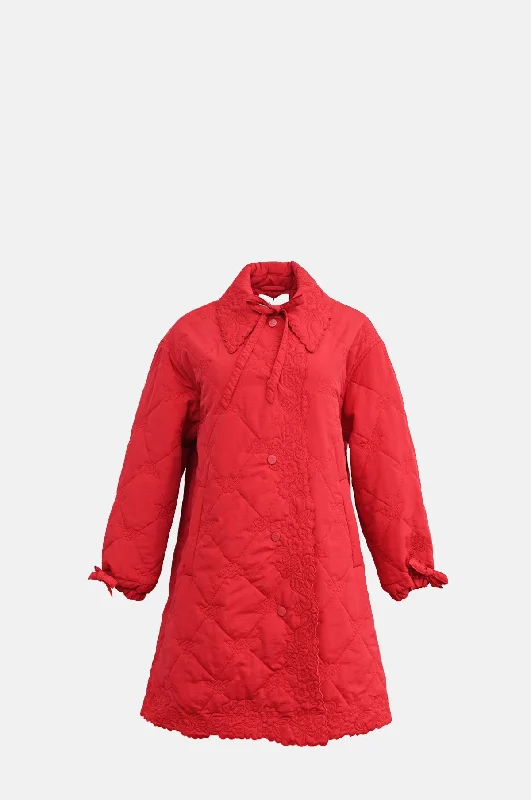 Year-End Clearance Baby Aubrey Quilted Coat Red